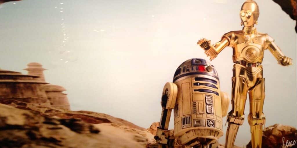 R2-D2 y C-3PO